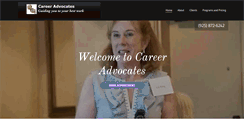Desktop Screenshot of careeradvocates.com
