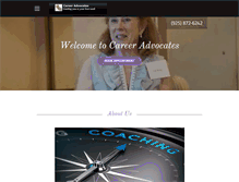 Tablet Screenshot of careeradvocates.com